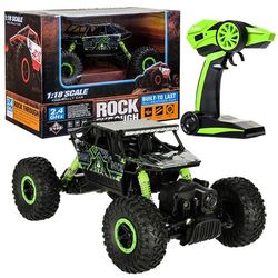 Radiostyrt Off-Road Bil / 1:18 Crawler - RC - Grønn