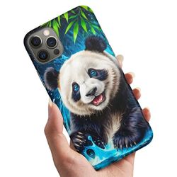 Deksel / Mobildeksel til iPhone 12 / 12 Pro - Panda