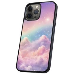 iPhone 13 Pro - Deksel/Mobildeksel Rainbow Clouds