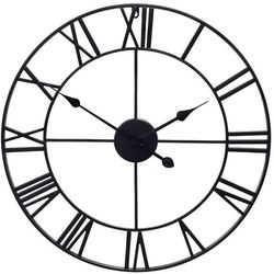Klocka / Väggklocka - Romerska Siffror - 60cm