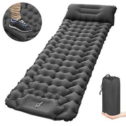Oppblåsbar Liggeunderlag med Pumpe - 200x70x9cm