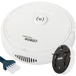 Robotstøvsuger med moppefunktion - Rengøringsrobot - Sort