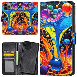 iPhone 14 Pro Max - Lommebok Deksel Abstract