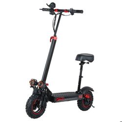 FREEBOY - J11 MAX - Fällbar El-scooter - Batteri 48V 18Ah - 1200W - 11" - Räckvidd 50KM/H - Orange & Svart