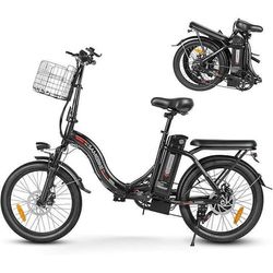 SAMEBIKE CY20 - Fällbar elcykel - Motor 350W - Batteri 36V 12Ah - Räckvidd 90km - 20'' Däck - Max 32km/h - Svart