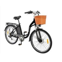 Stads Elcykel - DYU - C6 - Motor 350W - Batteri 36V 12,5Ah - Max Hastighet 25km/h