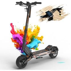 KuKirin T3 - El-scooter - Motor 800W - Batteri 48V 15.6Ah - Max 45 km/h - Däck 10'' - Räckvidd 55KM - Svart