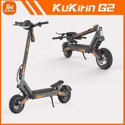 Kollapsbar Elektrisk Kickbike Kukirin G2 - Motor 1200W - Batteri 48V 15.6Ah - Däck 10 Tum - Räckvidd 55 km - Skärm