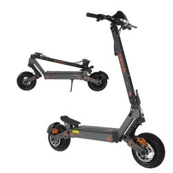 KuKirin G4 Elektrisk sparkcykel – 2000W motor, hastighet 70 km/h, räckvidd 75 km, däck 11", dubbla skivbromsar, stötdämpning