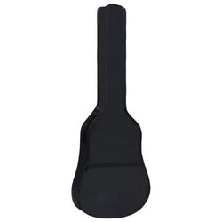 Gitarrfodral för 1/2 (34") klassisk gitarr svart 94x35 cm tyg