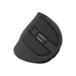 Natec EUPHONIE PRO - vertikal mus - 2.4 GHz, Bluetooth 5.0 - svart