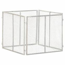 Kompost 85x85x70 cm galvaniserat järn