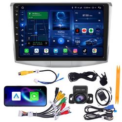 Fortdows Bilstereo Bilradio 10 tum för Volkswagen Passat B7 2010-2015, 4+64 GB, CarPlay Android Auto, WiFi 6, AHD Backkamera