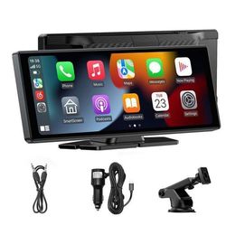 TOGUARD 9.26" Autoradio Carplay pekskärm Bil Bluetooth för Apple Carplay och Android Auto trådlöst