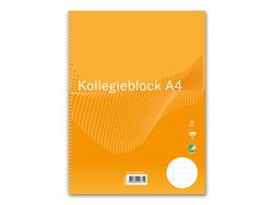 Kollegieblock FW A4 60g 70bl linj h gul 5st