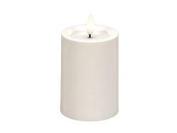 Blockljus KONSTSMIDE LED timer vit 10cm