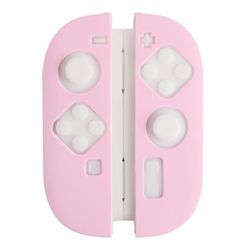 Kompatibelt med Nintendo Switch 2-kontrollerdeksel, støtsikkert - rosa