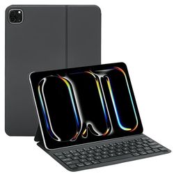 Bluetooth-kompatibelt tastatur (US) Nettbrett-futteral til iPad Air 11 (2025) / (2024) / Air (2022) / (2020) / Pro 11(2022) / (2021) / (2020) / (2018)