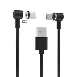 For PS VR 2 - kontroller 1 USB til 2 USB - C ladekabel