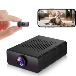 WiFi Mini Kamera Monitor Bevægelsesdetektion Fjernbetjent Optager Vidvinkel Nattesyn