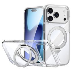 Til iPhone 17 Pro Max Skal SULADA Magnet med Kickstand TPU + PC Klar