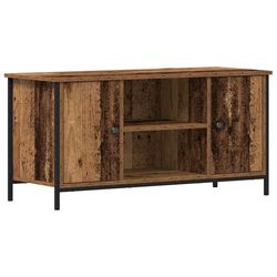 vidaXL TV-skab Gammelt træ 100 x 40 x 50 cm Konstrueret træ
