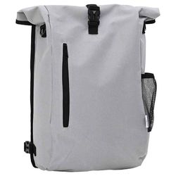 vidaXL Cykeltaske Grå 31 x 13 x 58 cm Polyester