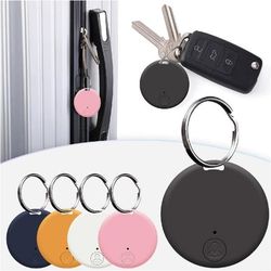 Set med 5 små GPS-spårare, kompatibla med iOS/Android, bärbara Bluetooth-spårare med anti-förlust av föremål