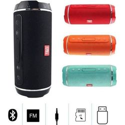 TL32623-TG-116 Vanntett bærbar Bluetooth-høyttaler, 10 W trådløs håndfri høyttaler med USB og FM-radio, utendørs stereo