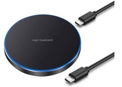Slank 20W trådløs lader kompatibel med iPhone 14 12 13 /11/SE/XS/XR, Samsung Galaxy S22/S21/S20/S10/Note 20, AirPods Pro