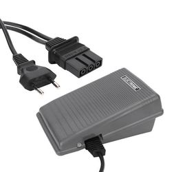 Dioche fotpedalbrytare och strömkabel för Brother symaskin 220-240V EU