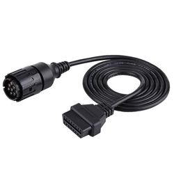 10-pinners til 16-pinners diagnostisk kontaktadapterkabel for BMW ICOM-D motorsykkel -TUN