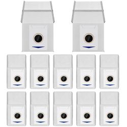 Til Ecovacs DEEBOT T30S, Yeedi M12 PRO+ Støvsuger 12-pak støvposer