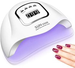 UV-lampa gelnaglar - 80 Watt - LED-nagellampa - Nageltork - LED-lampa naglar - Vit
