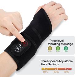 Rött ljusterapiarmband, 36 röda ljuspunkter, fototerapi, värmeterapi, infraröd massage, värmande bandage, handledsband.