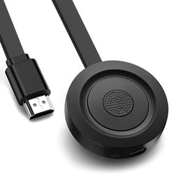 Trådlös HDMI Video Dongle Adapter 1080P - 2.4G + 5G Wi-Fi - Plug & Play - AirPlay - Miracast - DLNA - Skärmspegling - Telefon - Surfplatta