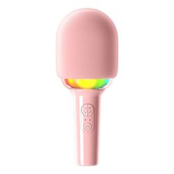 Karaokemikrofon Bluetooth trådlös mikrofonhögtalare, sångmikrofon, mikrofon för barn, vuxna, pojkar och flickor