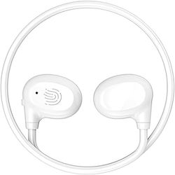 Open-Ear hovedtelefoner, 50 timer, sort, 5,4-tommer hovedtelefoner, open-ear clip-on sports-øretelefoner, sprogoversættelse, 50 timers spilletid med ENC