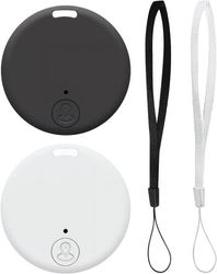 2-delad GPS-spårare - Universell Smart Tag för iOS/Android - Nyckelring med larm - För bagage, husdjur, barn