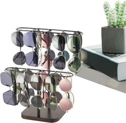 Brillestativ | Brillestativ og opbevaringsstativ i metal, opbevaringsstativ til briller og solbriller, til kontoret, hjemmet, på en kommode eller i soveværelset.
