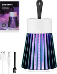 Elektrisk insektsdödare, 1000 mAh, för köksbruk, med batteri, UV elektrisk mygglampa med LED-ljus, flugfälla, elektrisk USB