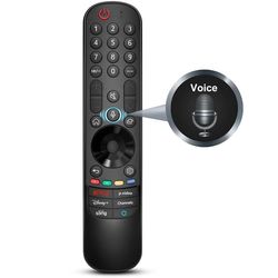 Egnet som erstatning for LG TV-fjernbetjening til alle smart-tv'er fra 2019-2024, inklusive Magic MR20/21/22/23/24GA med stemme- og pegefunktioner.