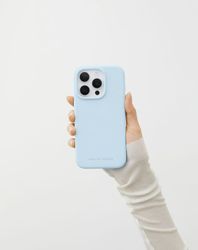 Silicone Case MagSafe iPhone 16 Pro Light Blue