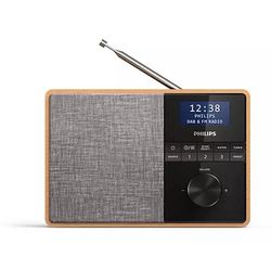 Philips TAR5505/10 DAB+/FM-radio grå/træ