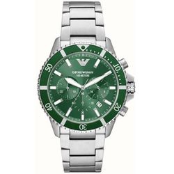 Ur - Grøn Stål - Emporio Armani - AR11500