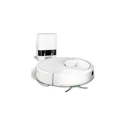 Robotstøvsuger med Moppe - IROBOT Roomba 105 Combo + AutoTomt - 2h - 7000 Pa - 400 ml - Hvid