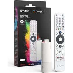 STRONG - LEAP-AIR - Streaming Box Google TV 4K - Chromecast - Wifi - Bluetooth - Google Voice Assistant - Dolby Atmos/Vision - HDR