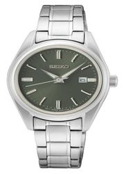 Dameur - SEIKO - SUR533P1 - Rustfrit stål - Grøn - 10 bars vandtæthed