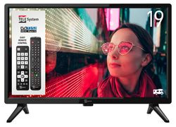 Full HD TV 19 tum 12V DC 100-240V för båt husvagn husbil DVB-T2 DVB-S2 VESA 100x100 PALCO 19LS13