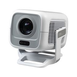 NÖRDIC 1080P Projektor Netflix-certifierad 200 ANSI lumen 2.4/5G WiFi 6 stöd för iOS/Android